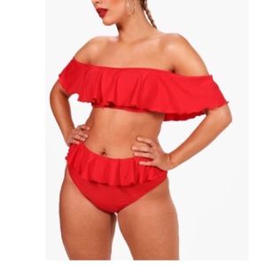 Brand New 2 Piece Red Bathing Suit 👙